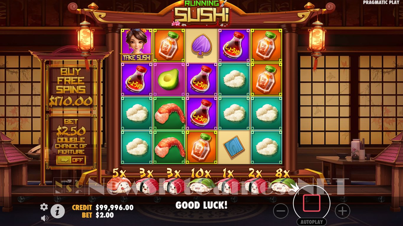Running Sushi Slot Slot Image in Demo - pic. 2