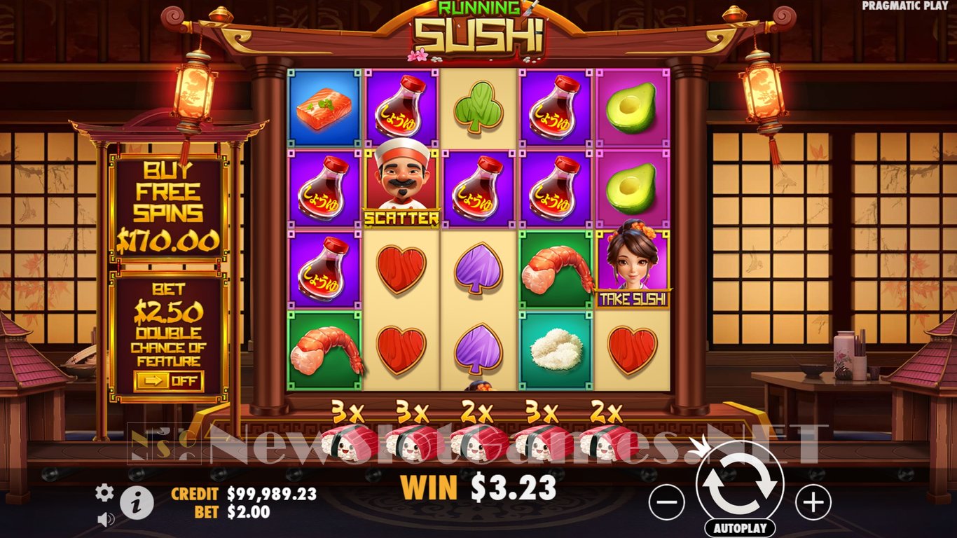 Running Sushi Slot Slot Image in Demo - pic. 3