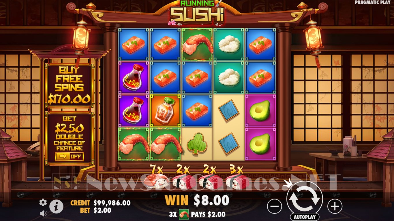 Running Sushi Slot Slot Image in Demo - pic. 4
