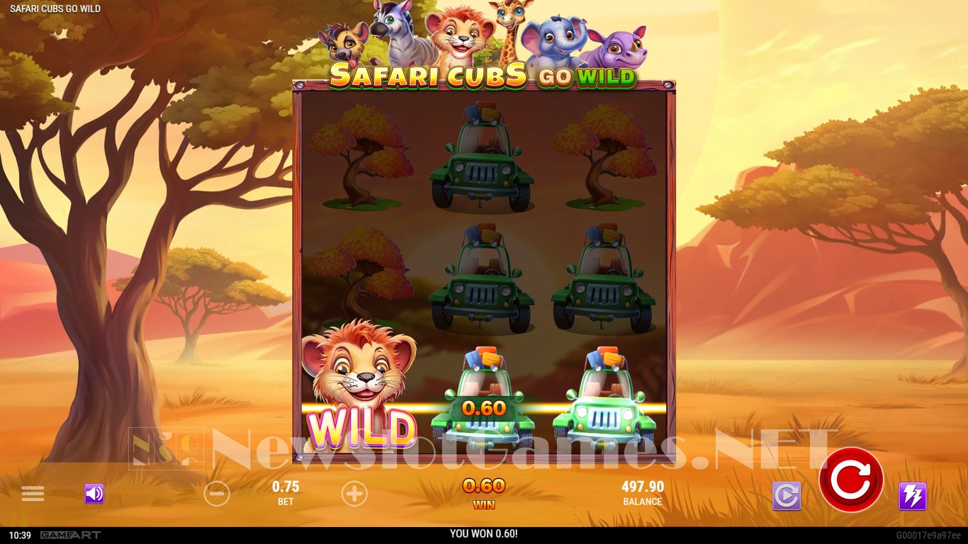 Safari Cubs Go Wild Slot Slot Image in Demo - pic. 10