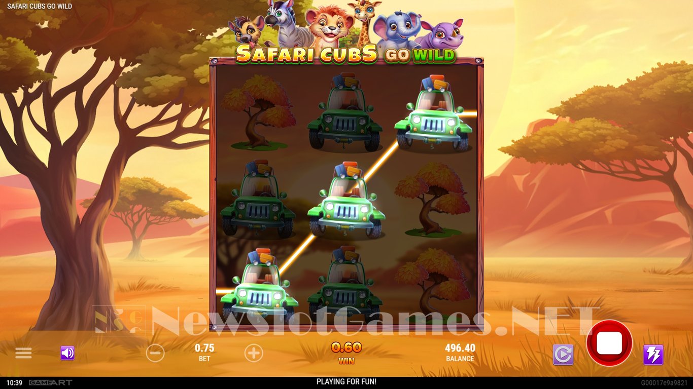 Safari Cubs Go Wild Slot Slot Image in Demo - pic. 11