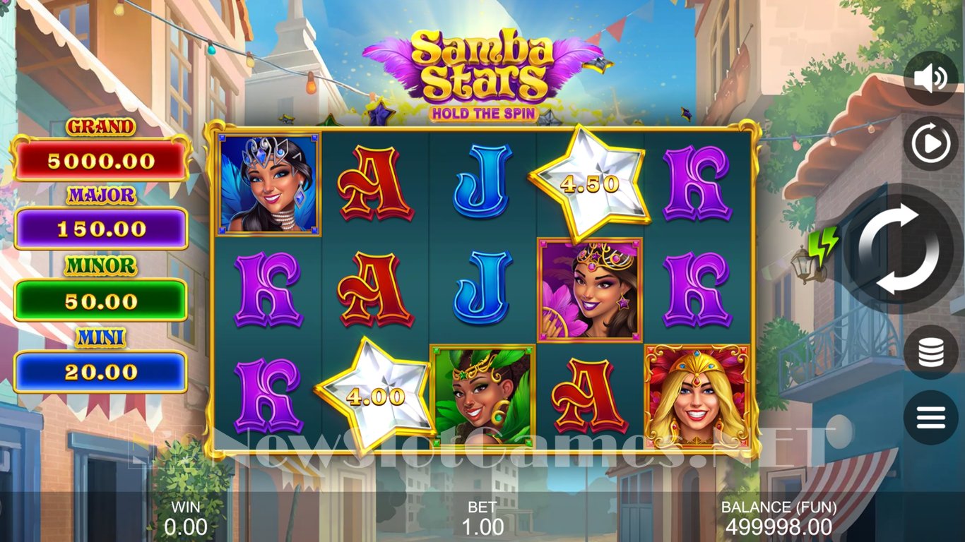 Samba Stars Hold the Spin Slot Slot Image in Demo - pic. 2