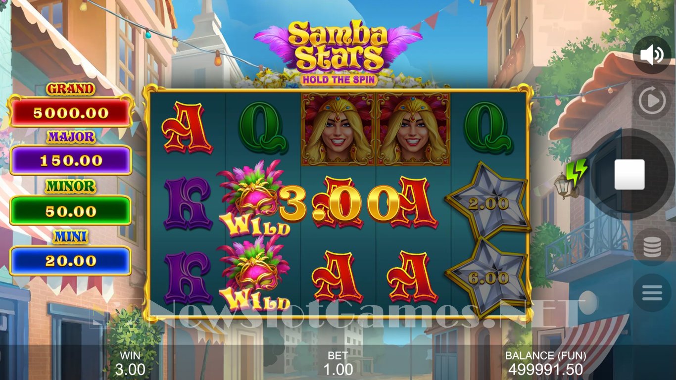 Samba Stars Hold the Spin Slot Slot Image in Demo - pic. 5