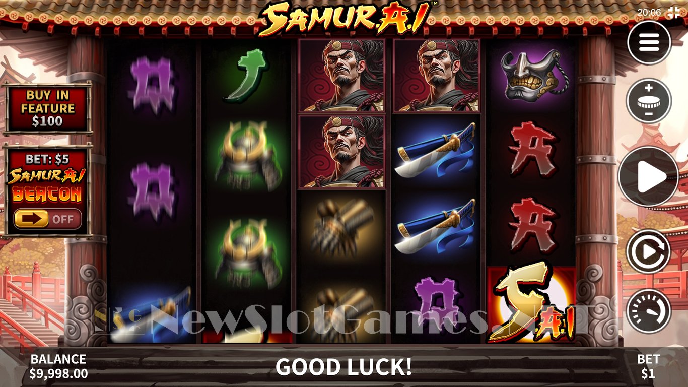SamurAI Slot Demo Image