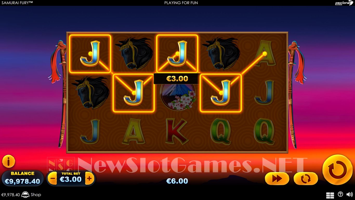 Samurai Fury Slot Slot Image in Demo - pic. 3