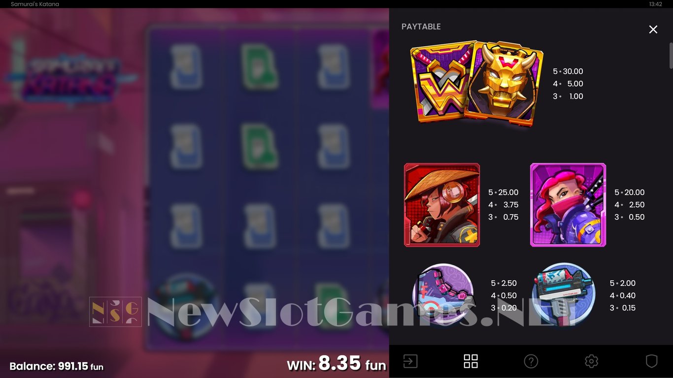 Samurais Katana Slot Slot Image in Demo - pic. 7