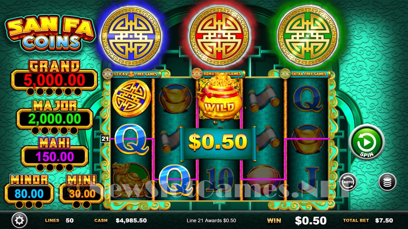 San Fa Coins Slot Slot Image in Demo - pic. 2