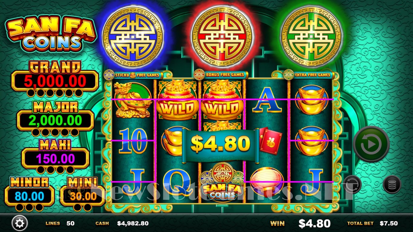 San Fa Coins Slot Slot Image in Demo - pic. 3