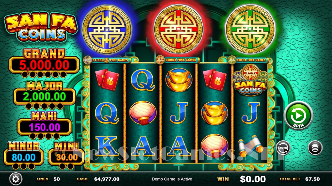 San Fa Coins Slot Slot Image in Demo - pic. 4