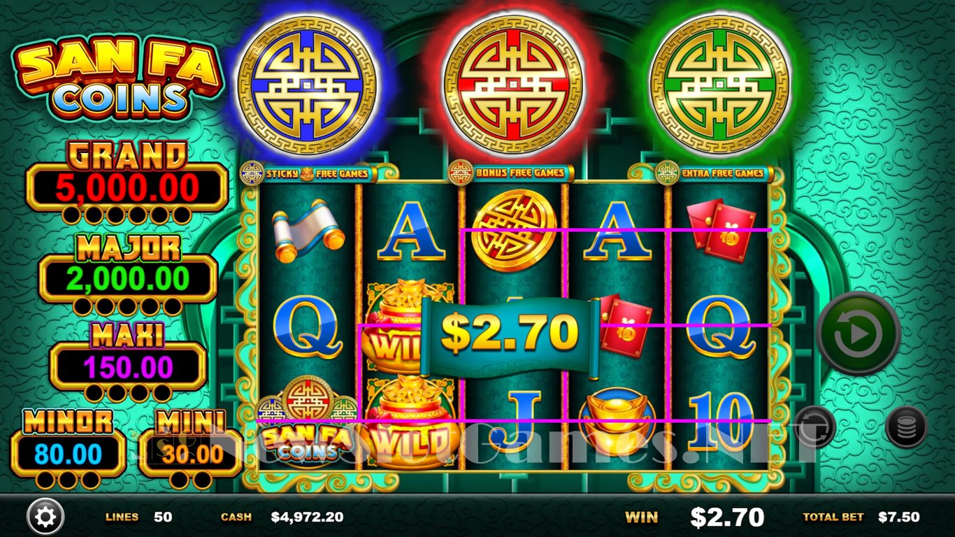 San Fa Coins Slot Slot Image in Demo - pic. 5