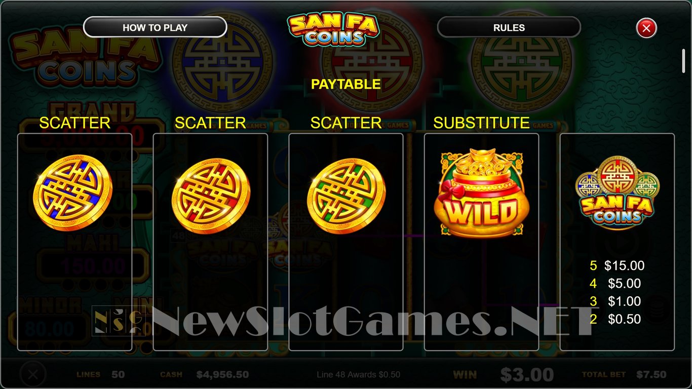 San Fa Coins Slot Slot Image in Demo - pic. 8