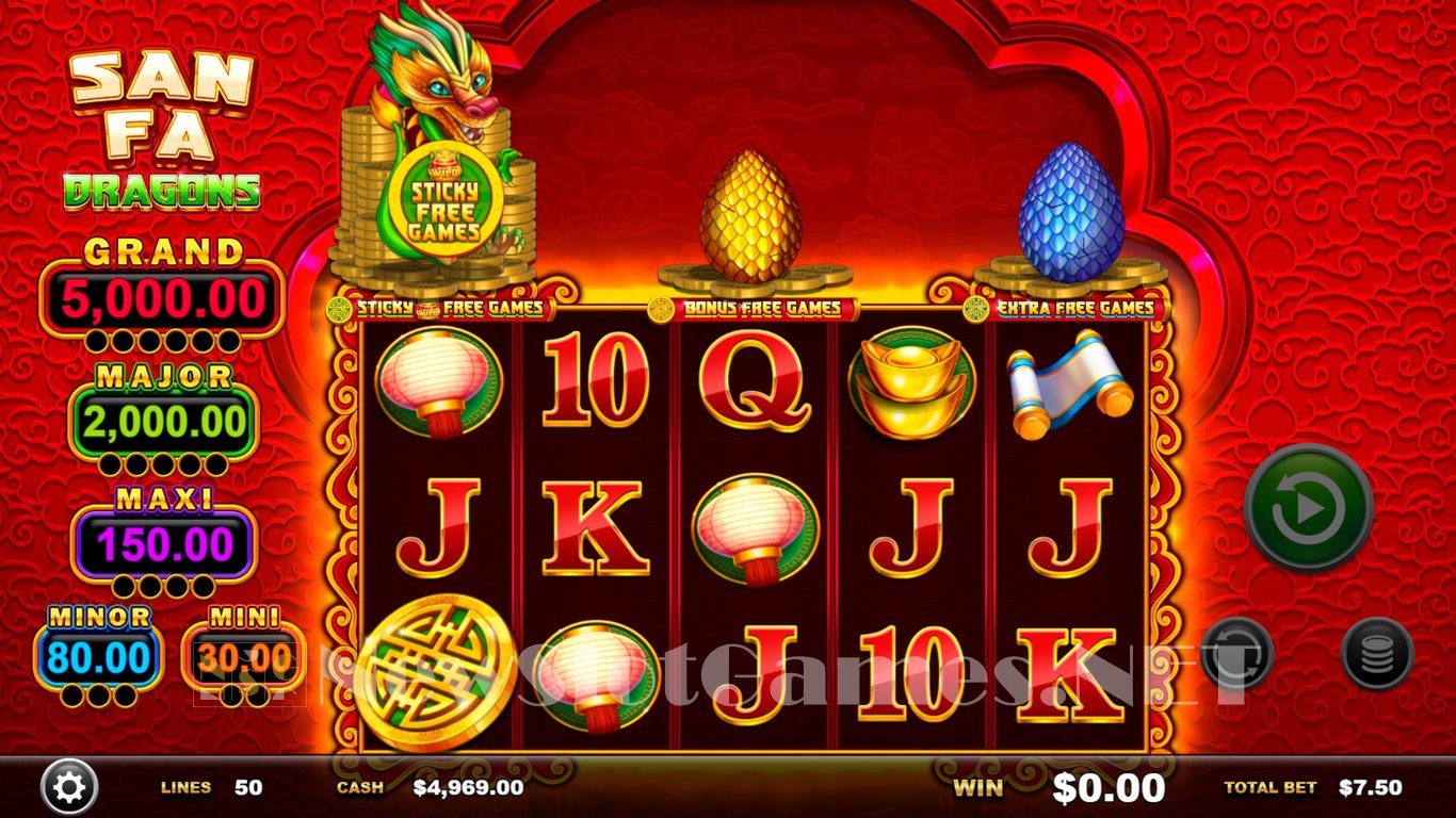 San Fa Dragons Slot Slot Image in Demo - pic. 6