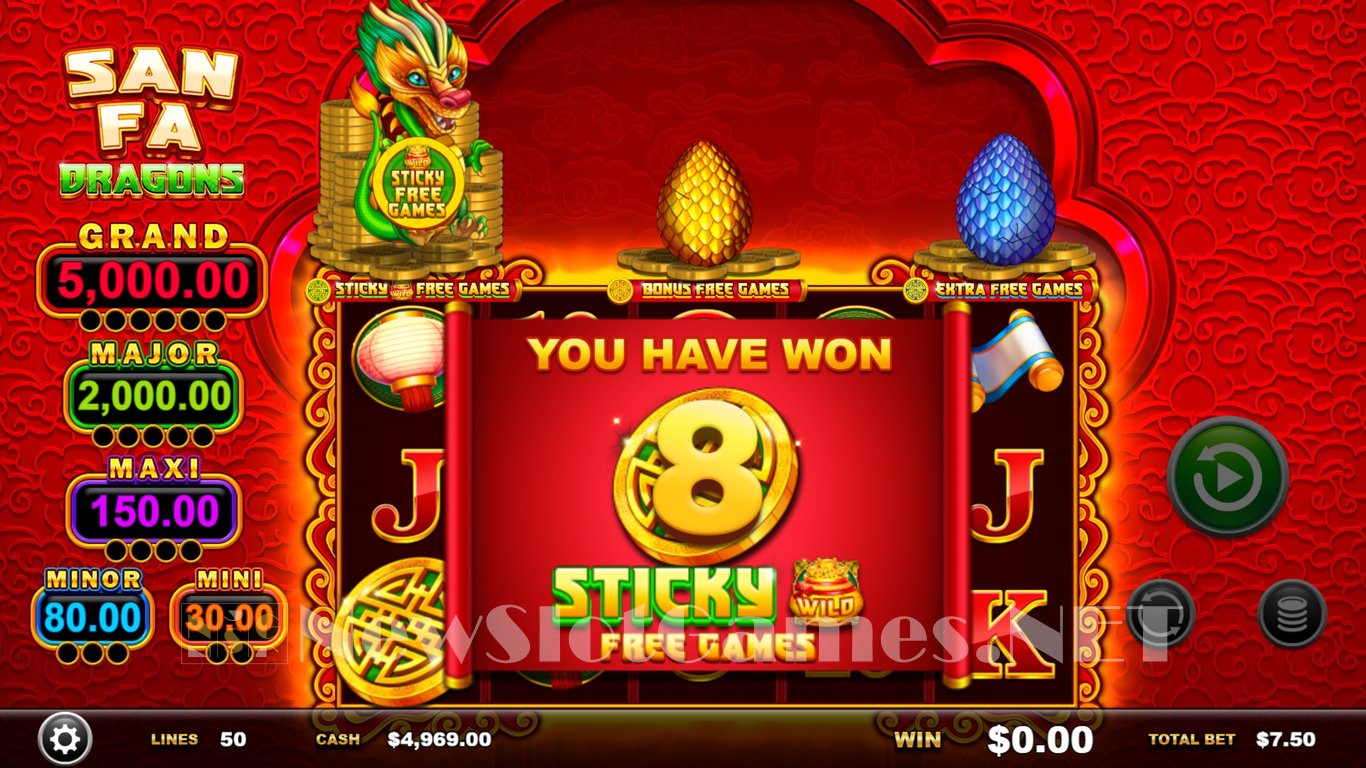 San Fa Dragons Slot Slot Image in Demo - pic. 7