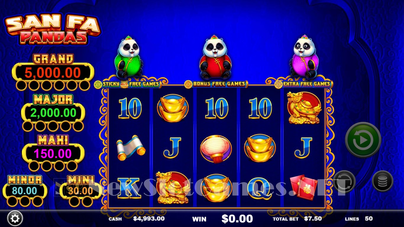 San Fa Pandas Slot Slot Image in Demo - pic. 2