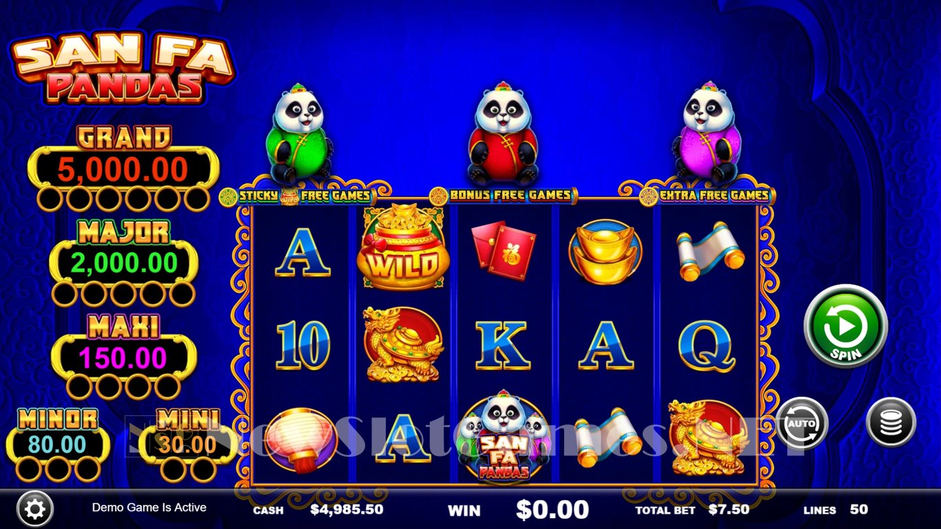 San Fa Pandas Slot Slot Image in Demo - pic. 3