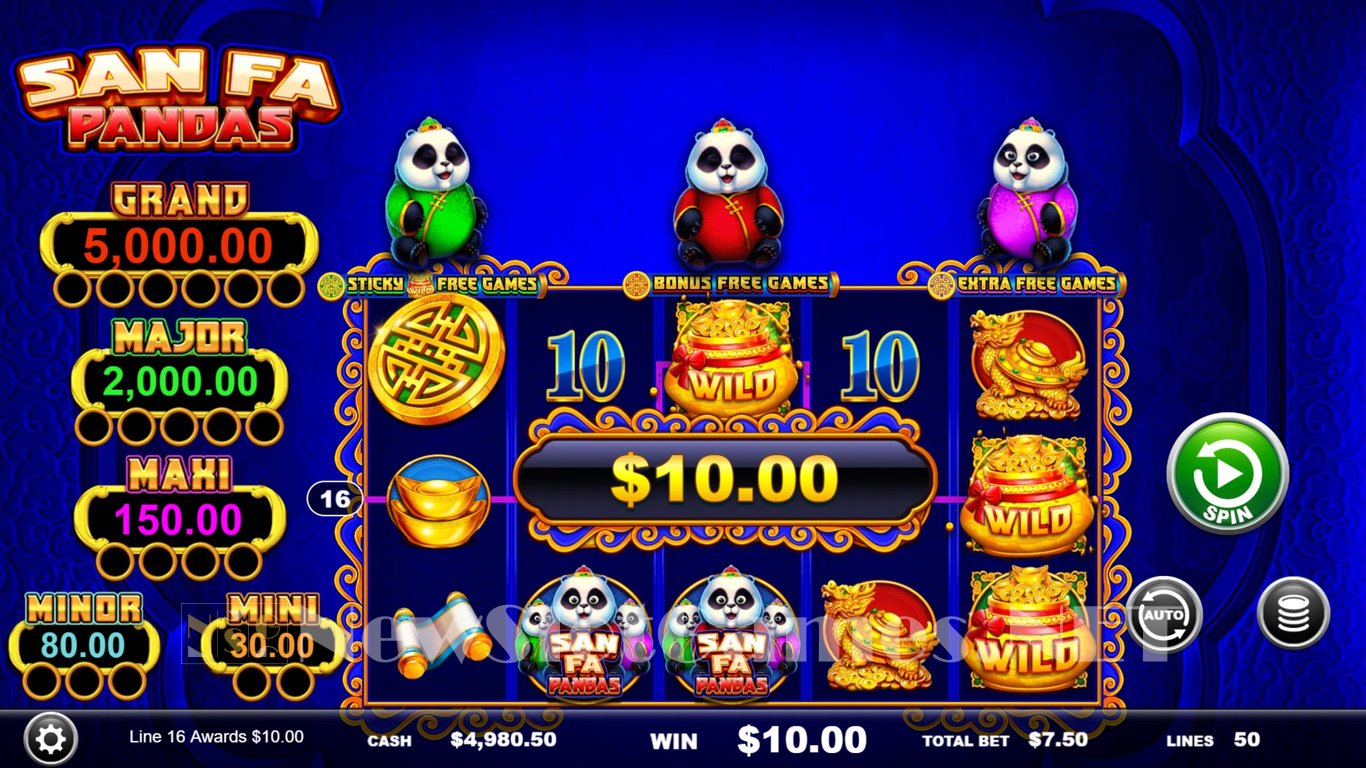 San Fa Pandas Slot Slot Image in Demo - pic. 4