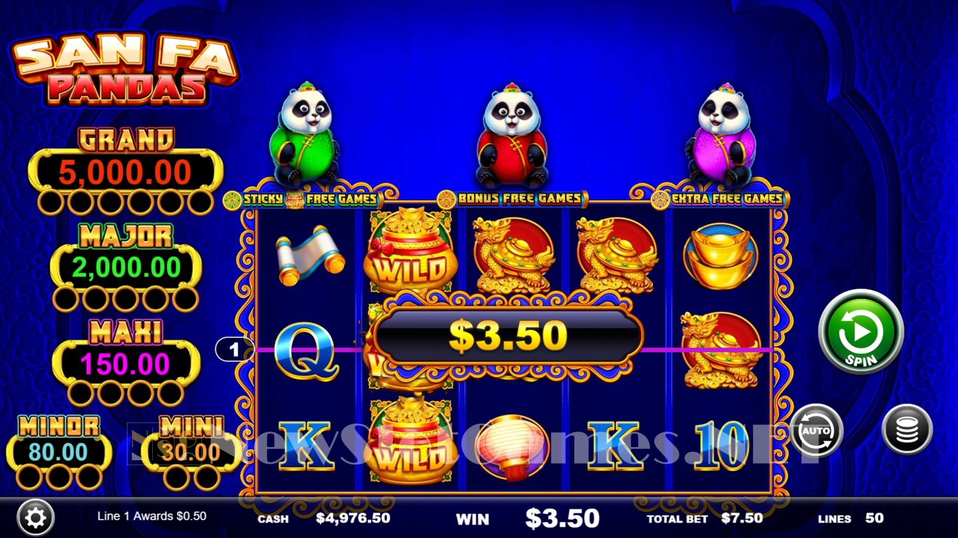 San Fa Pandas Slot Slot Image in Demo - pic. 5