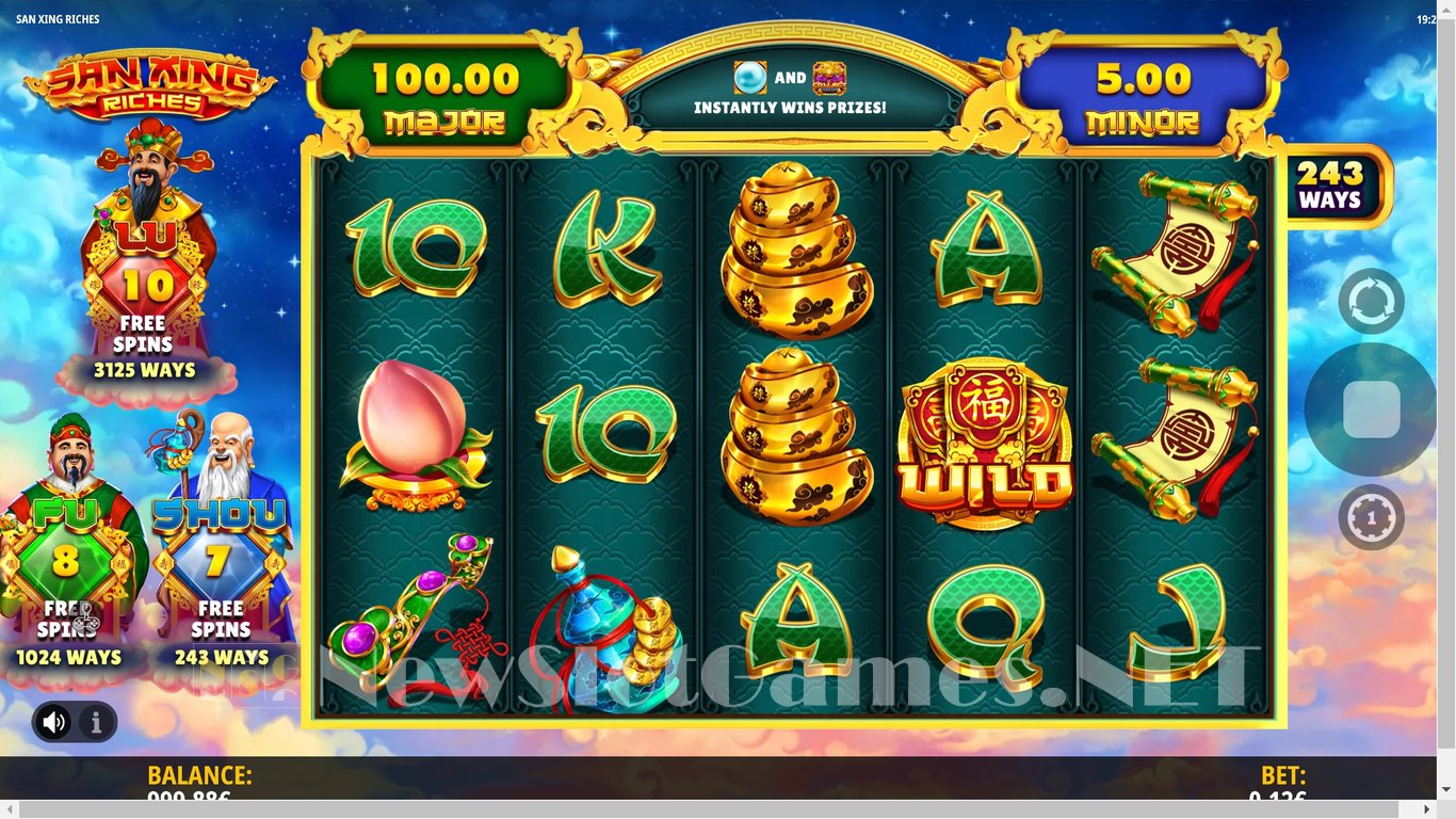 San Xing Riches Slot Slot Image in Demo - pic. 2