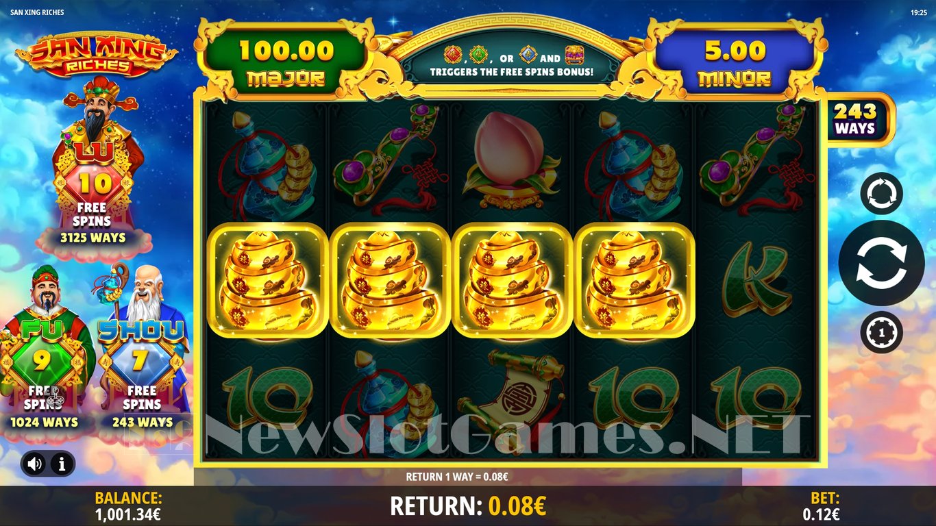 San Xing Riches Slot Slot Image in Demo - pic. 7