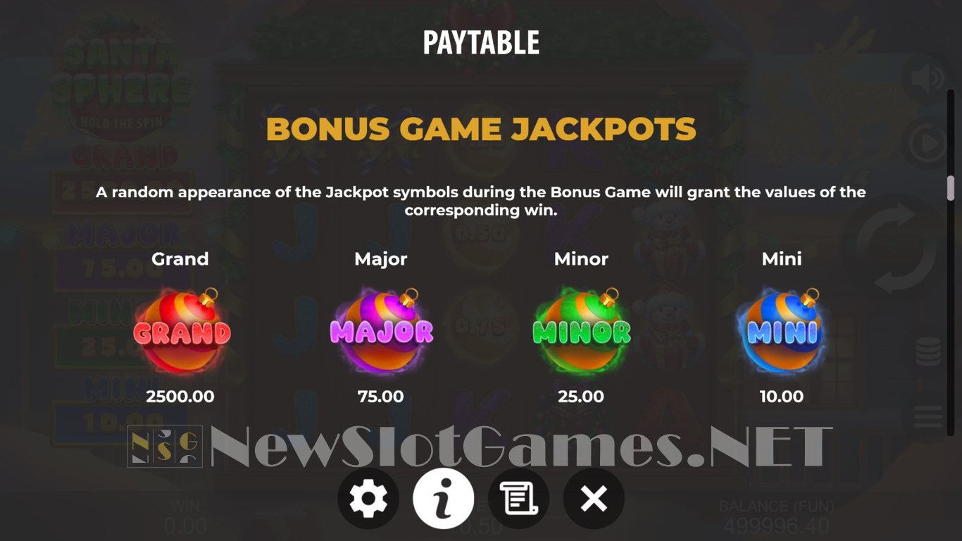 Santa Sphere Hold the Spin Slot Slot Image in Demo - pic. 8