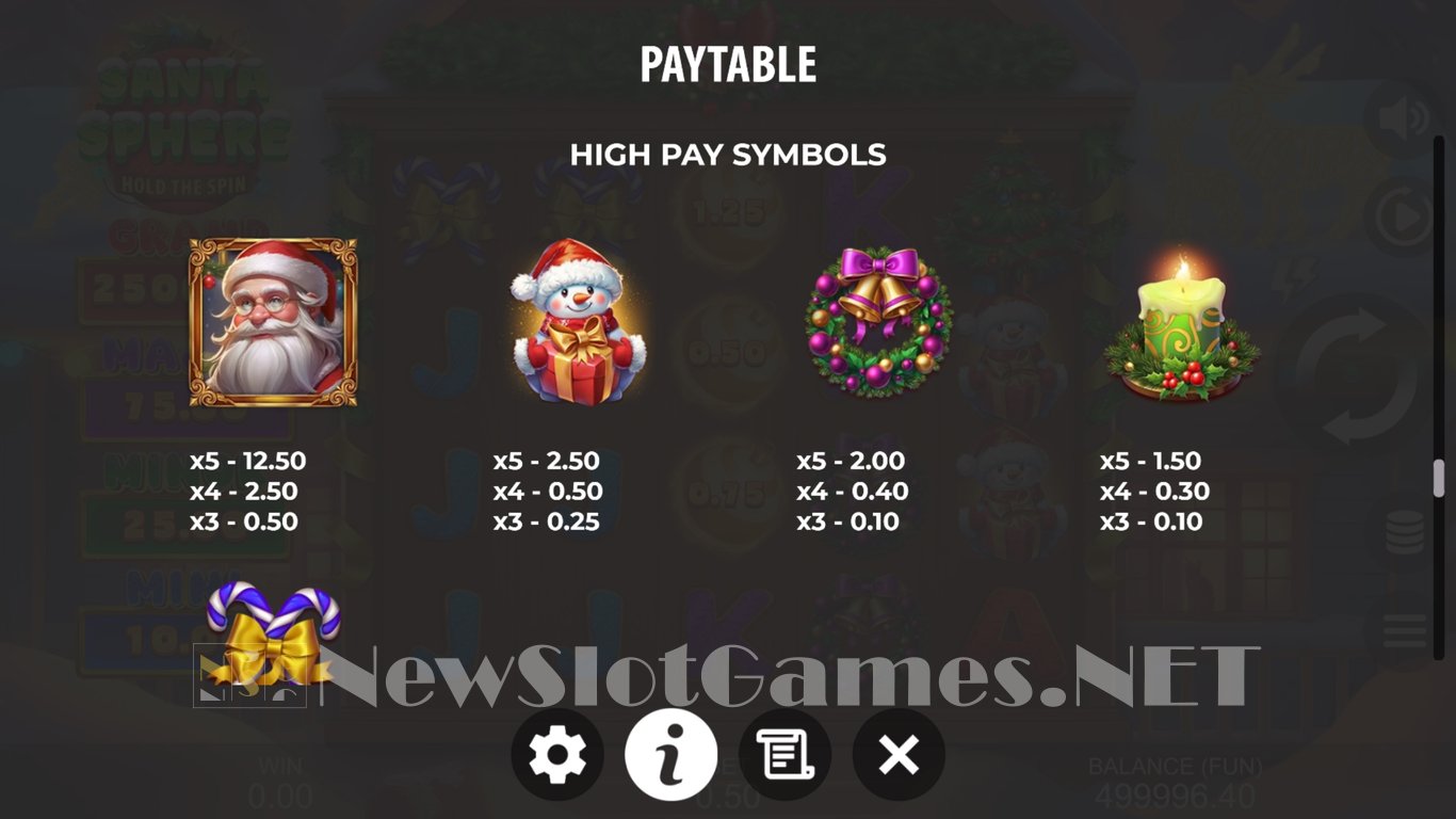 Santa Sphere Hold the Spin Slot Slot Image in Demo - pic. 9