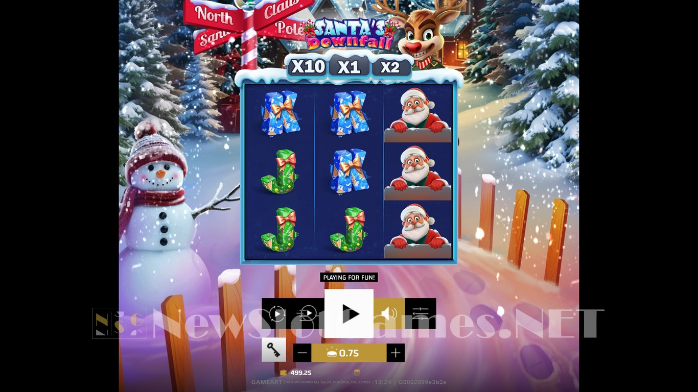 Santas Downfall Slot Demo Image