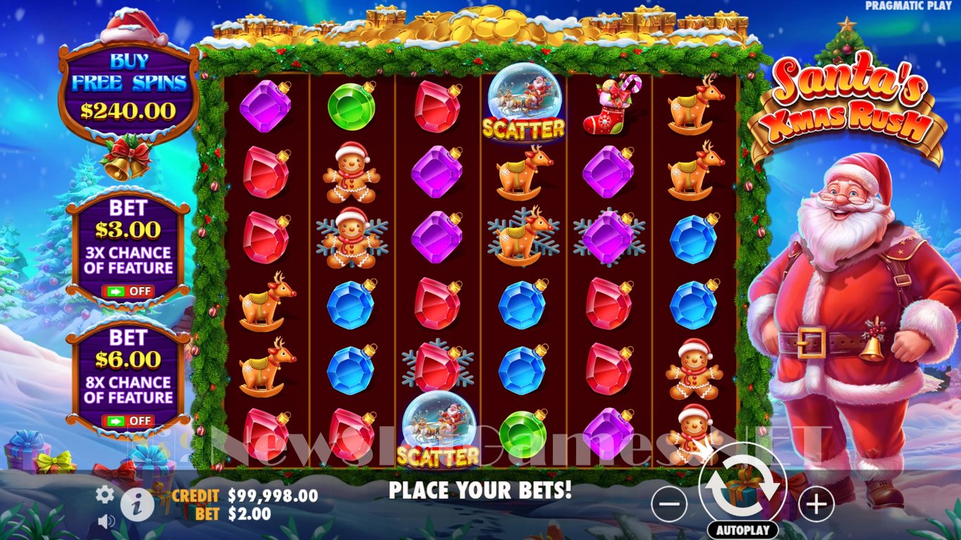 Santas Xmas Rush Slot Demo Image