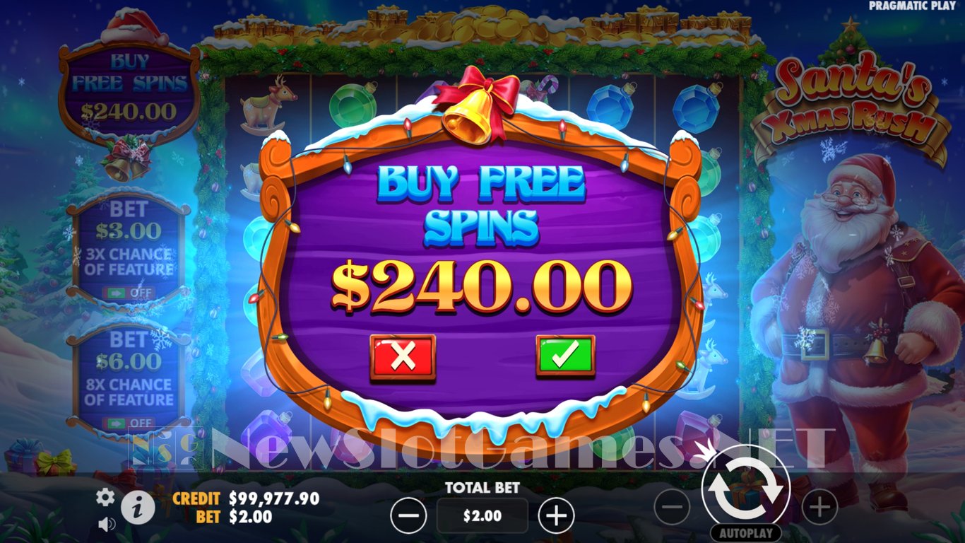 Santas Xmas Rush Slot Slot Image in Demo - pic. 7