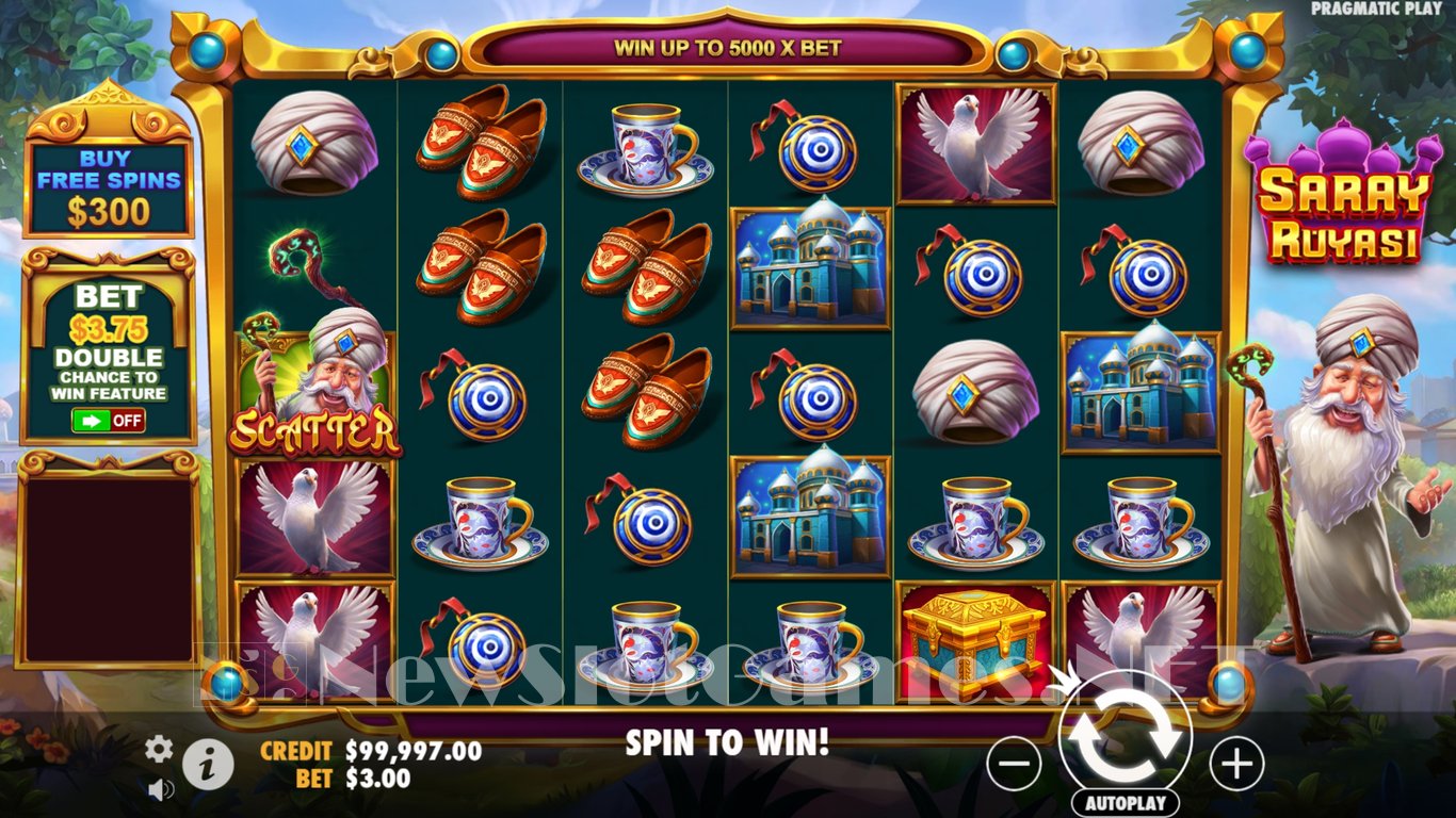 Saray Ruyasi Slot Demo Image