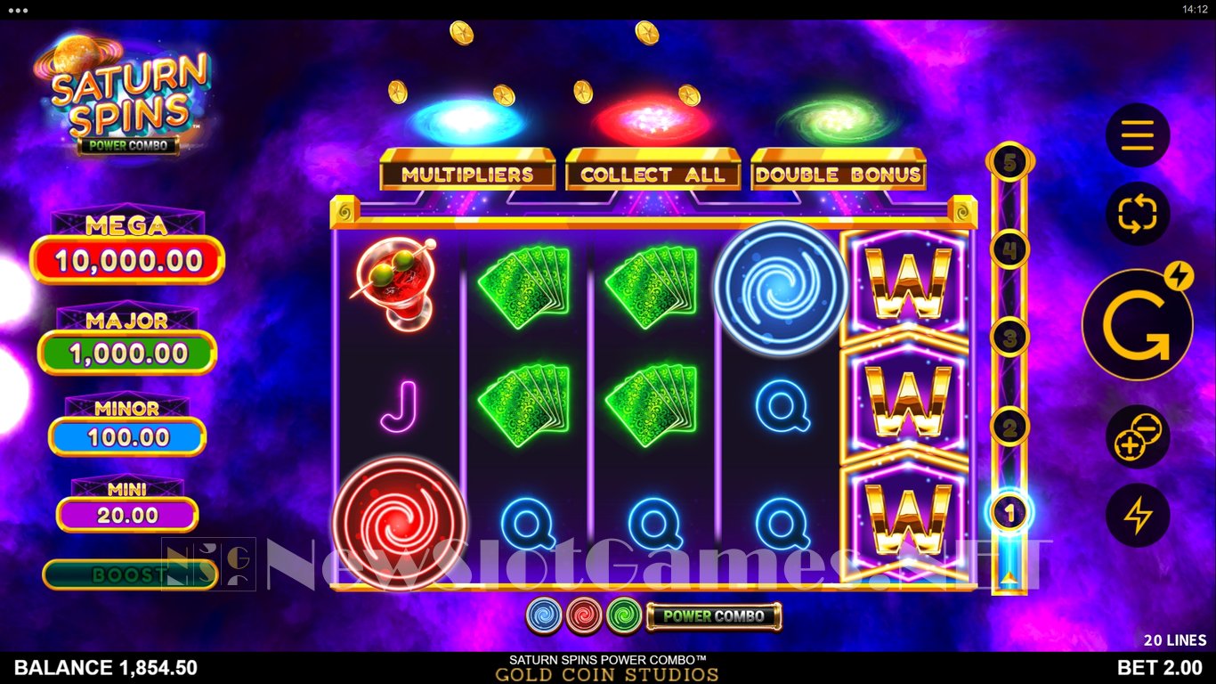 Saturn Spins Power Combo Slot Slot Image in Demo - pic. 2