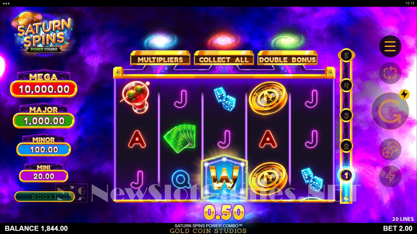 Saturn Spins Power Combo Slot Slot Image in Demo - pic. 3