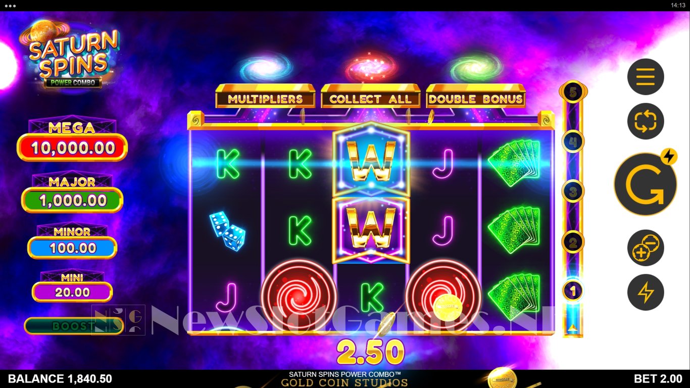Saturn Spins Power Combo Slot Slot Image in Demo - pic. 4