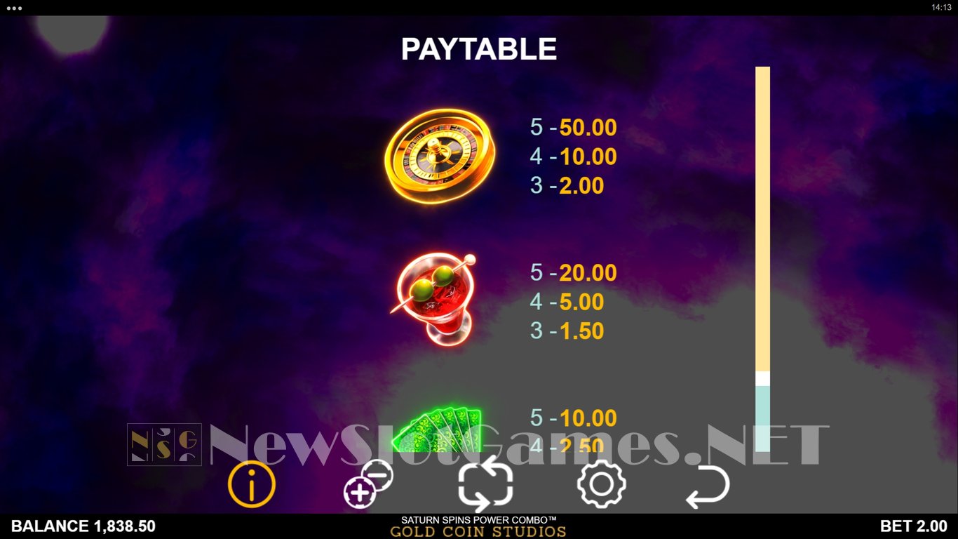 Saturn Spins Power Combo Slot Slot Image in Demo - pic. 6