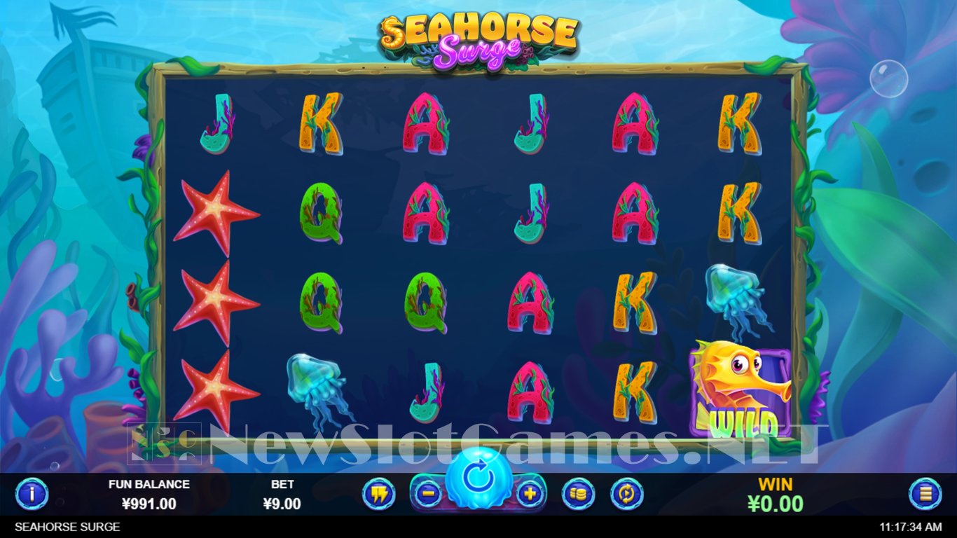 Seahorse Surge Slot Demo Image