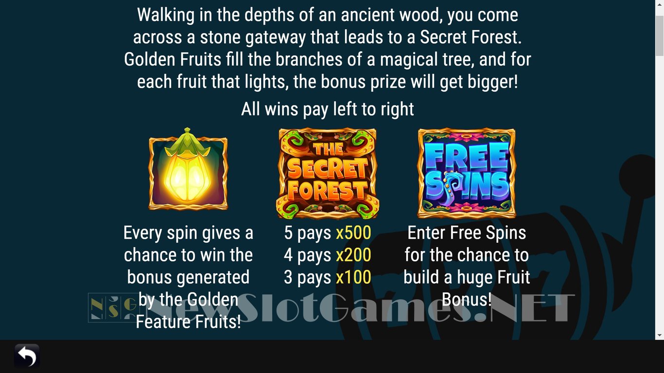 The Secret Forest Slot Slot Image in Demo - pic. 6