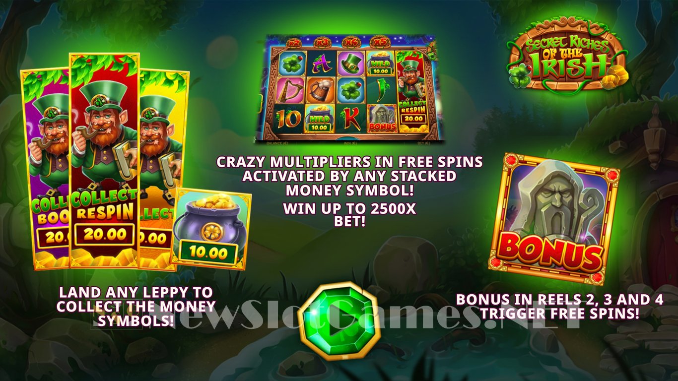 Secret Riches of the Irish Slot Demo Image