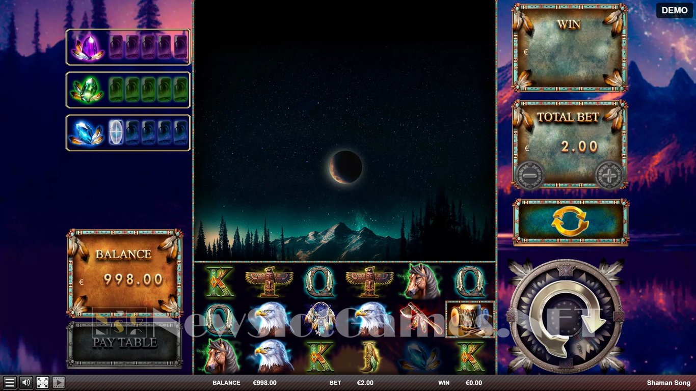 Shaman Song Slot Demo Image