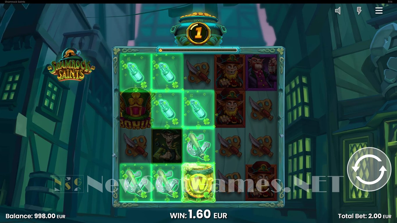 Shamrock Saints Slot Slot Image in Demo - pic. 2