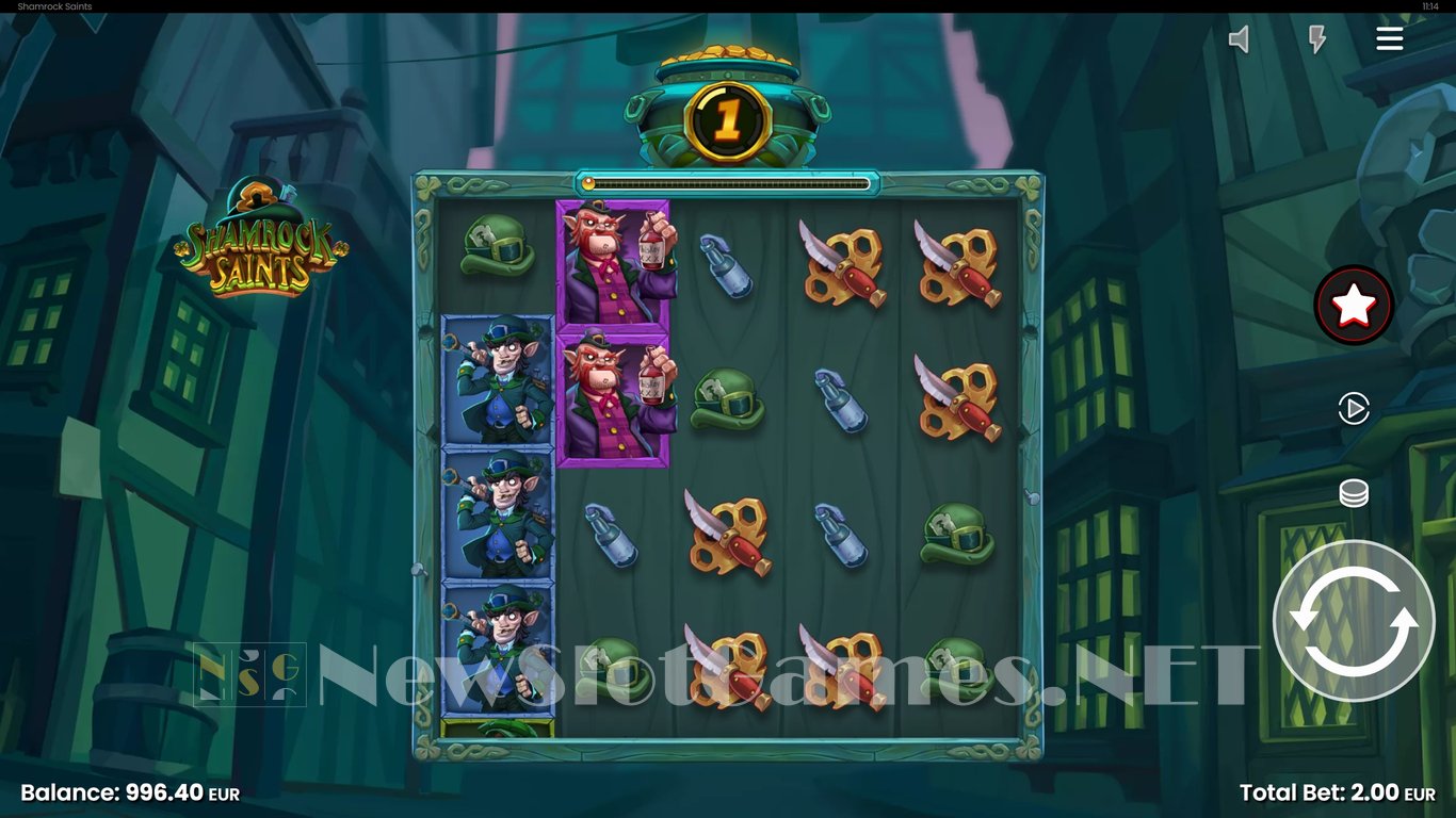 Shamrock Saints Slot Slot Image in Demo - pic. 3