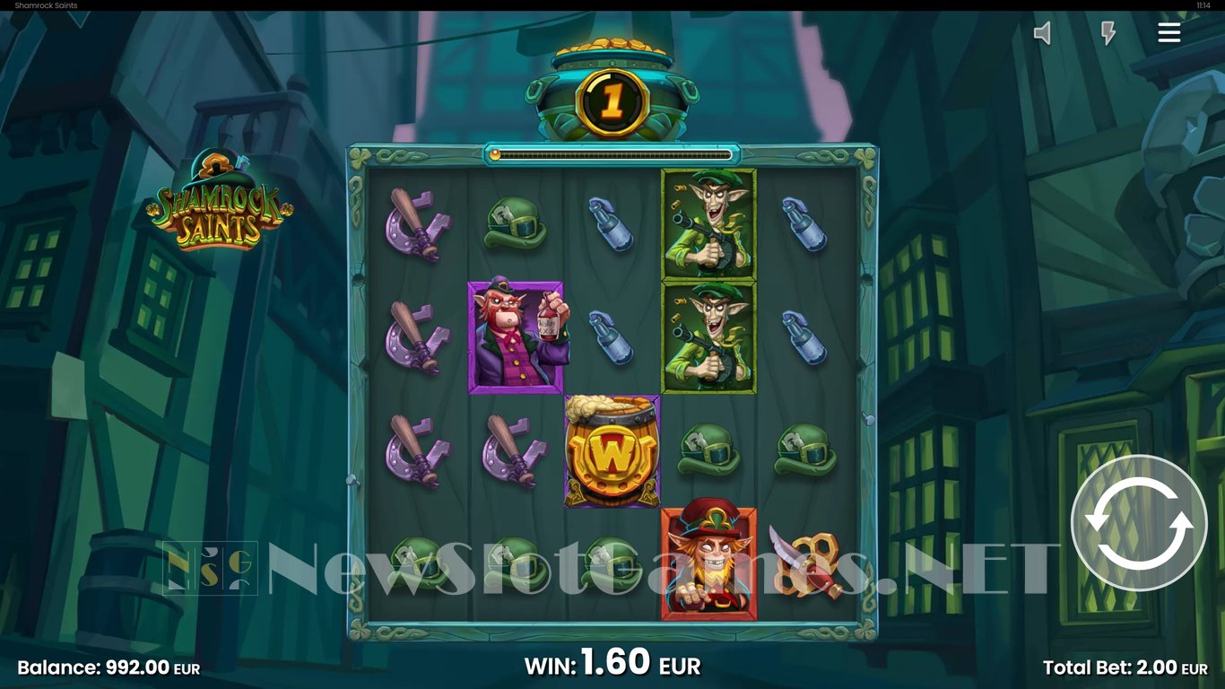 Shamrock Saints Slot Slot Image in Demo - pic. 4