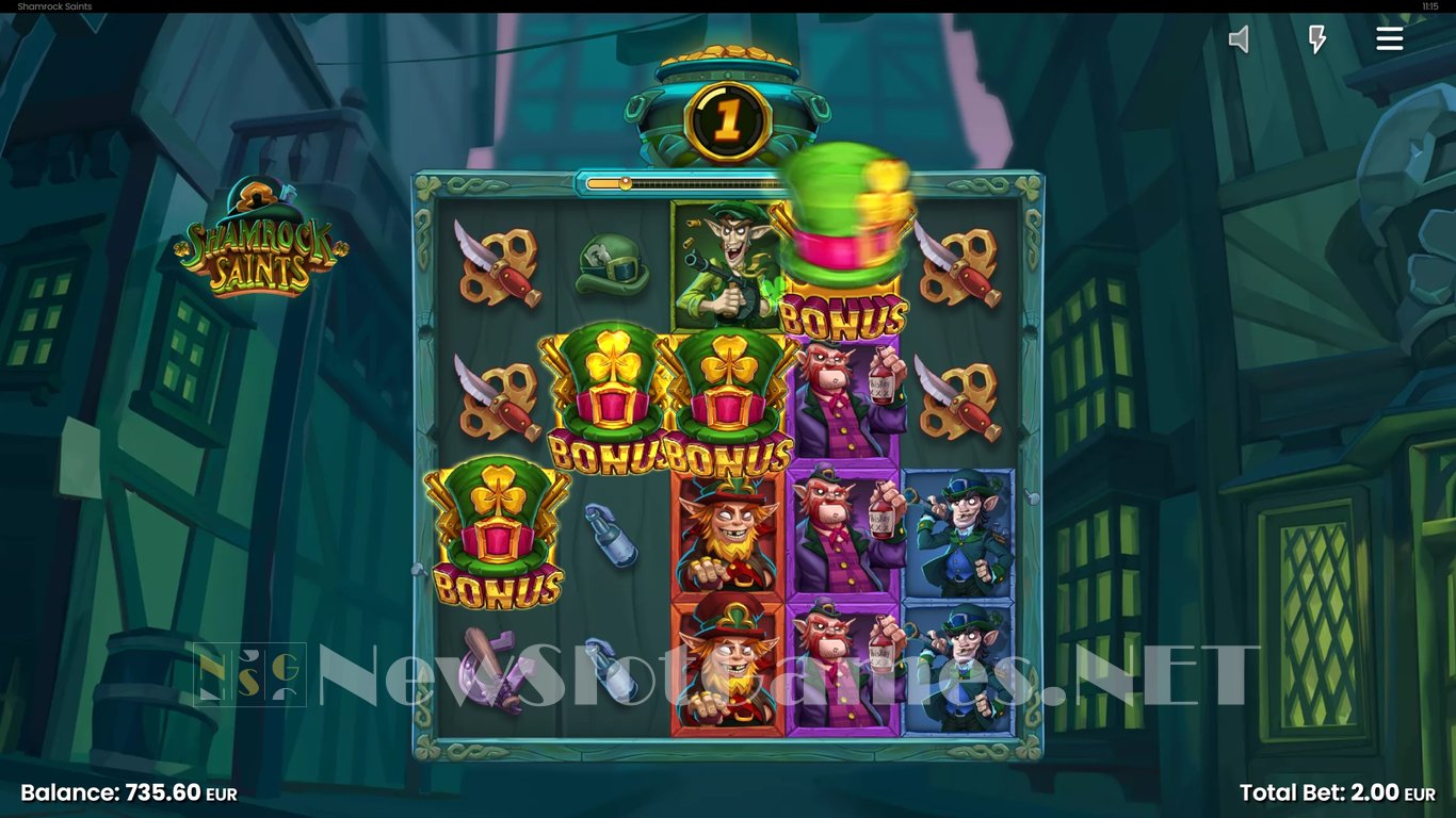 Shamrock Saints Slot Slot Image in Demo - pic. 7