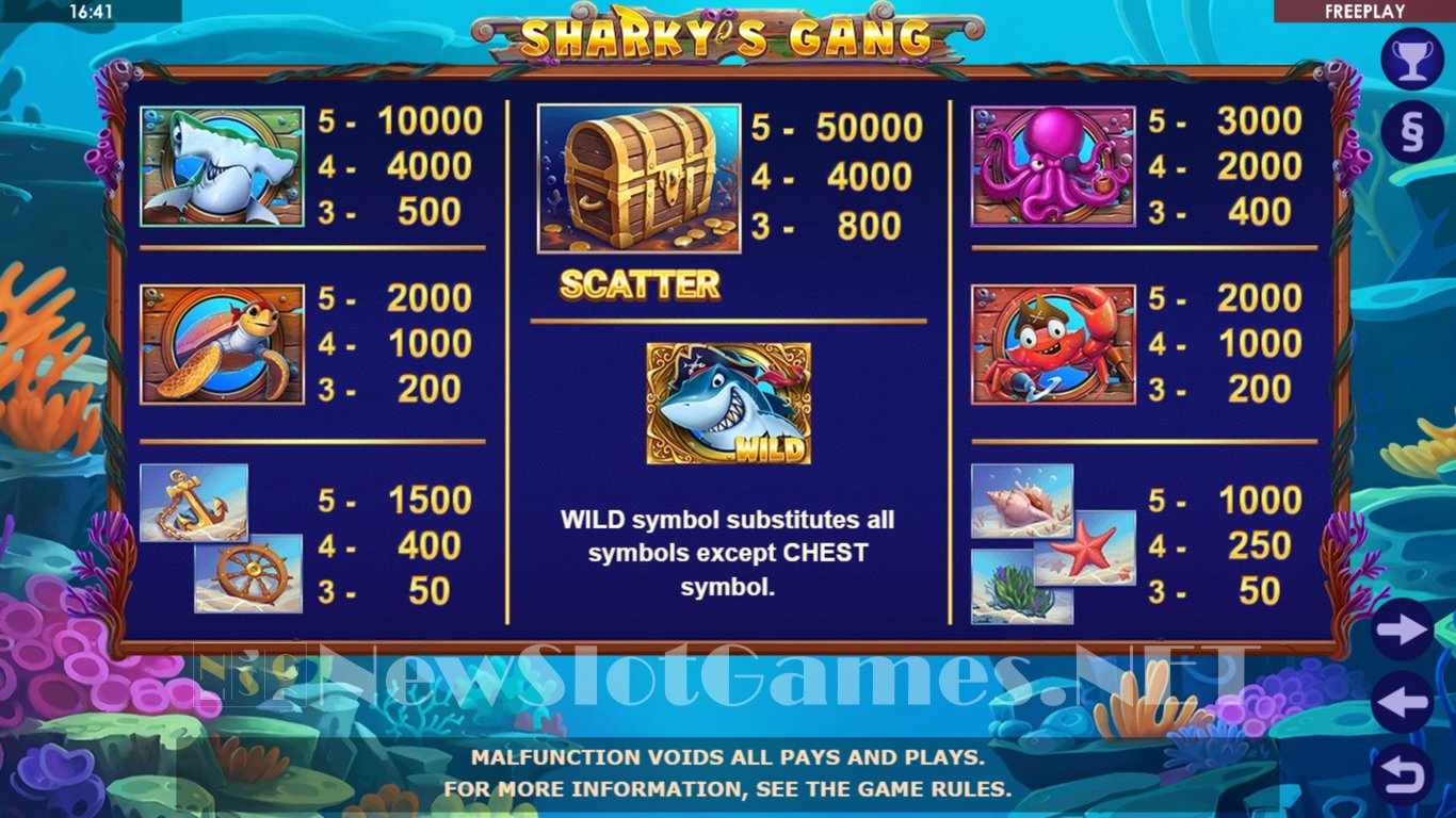 Sharkys Gang Slot Slot Image in Demo - pic. 8