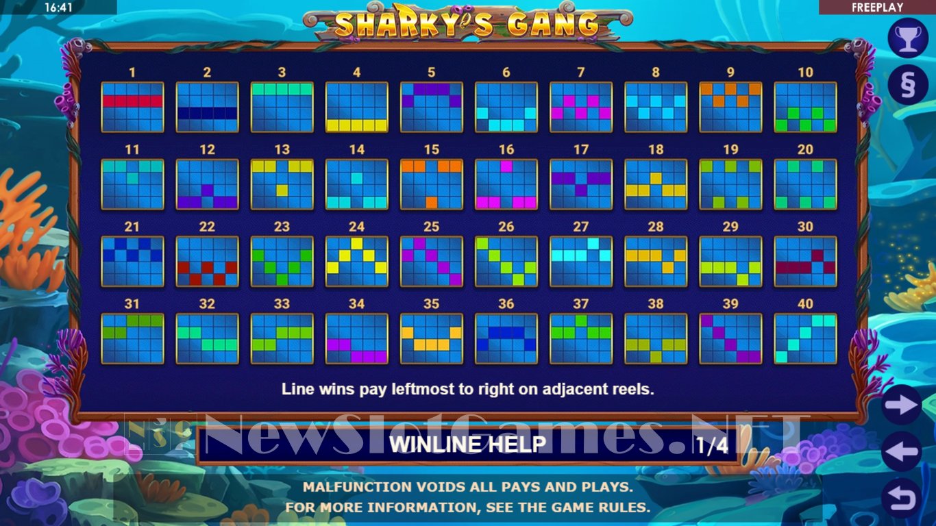 Sharkys Gang Slot Slot Image in Demo - pic. 9
