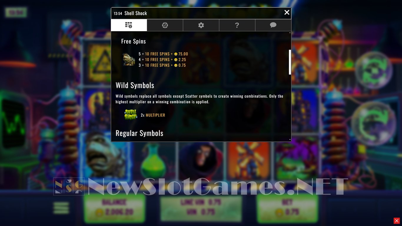 Shell Shock Slot Slot Image in Demo - pic. 11