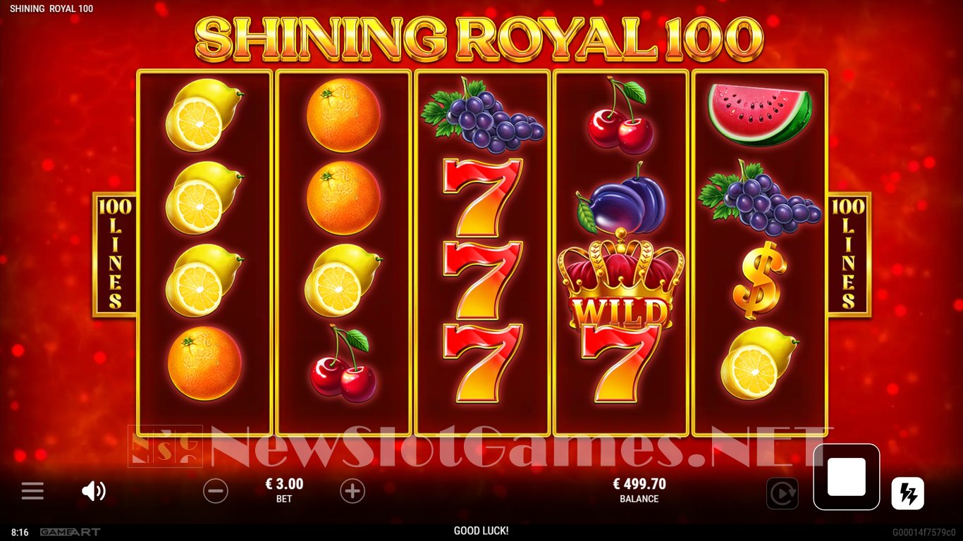 Shining Royal 100 Slot Slot Image in Demo - pic. 2