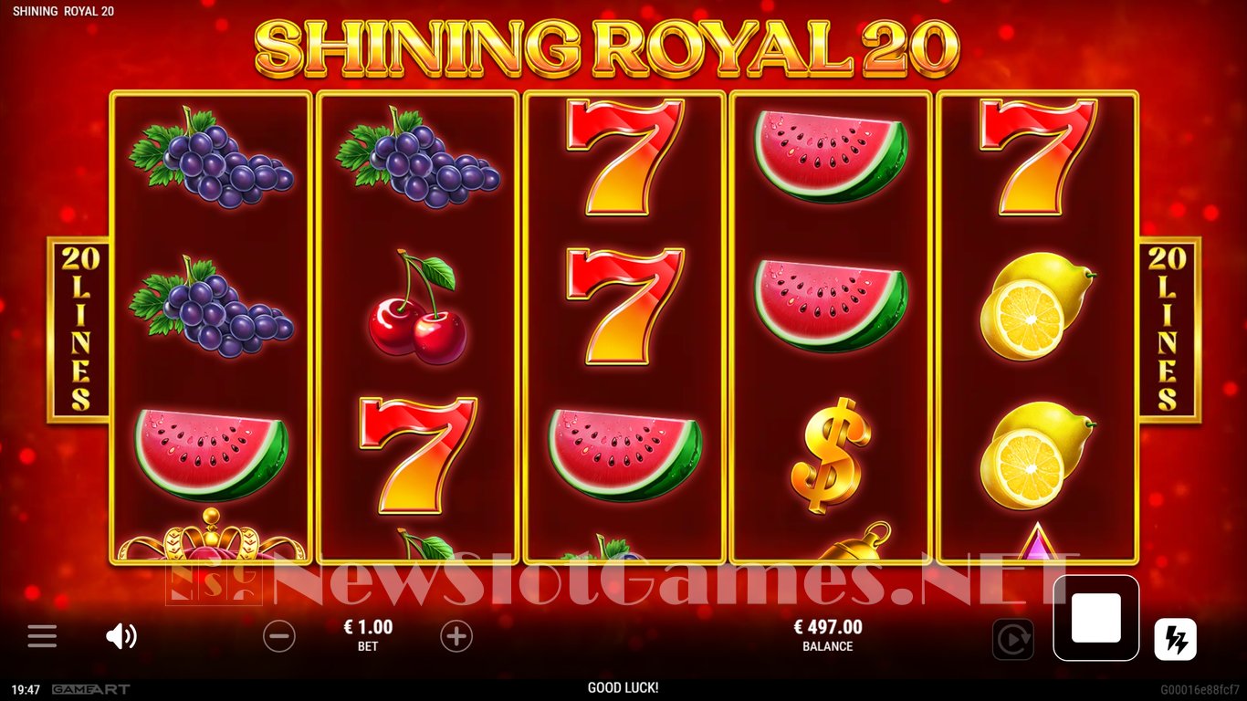 Shining Royal 20 Slot Slot Image in Demo - pic. 3