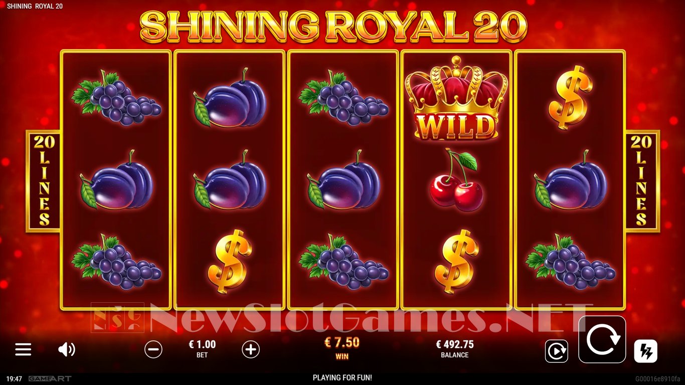 Shining Royal 20 Slot Slot Image in Demo - pic. 6
