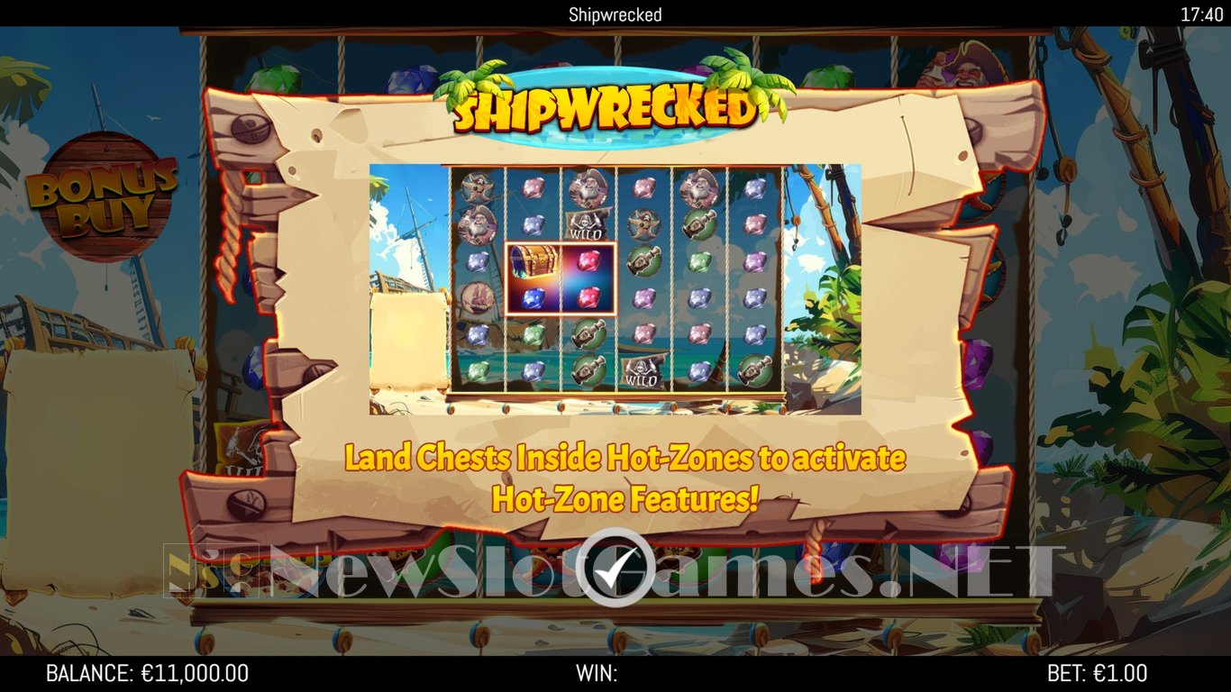 Shipwrecked Slot Demo Image