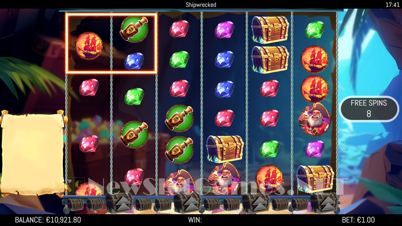 Shipwrecked Slot Slot Image in Demo - pic. 8