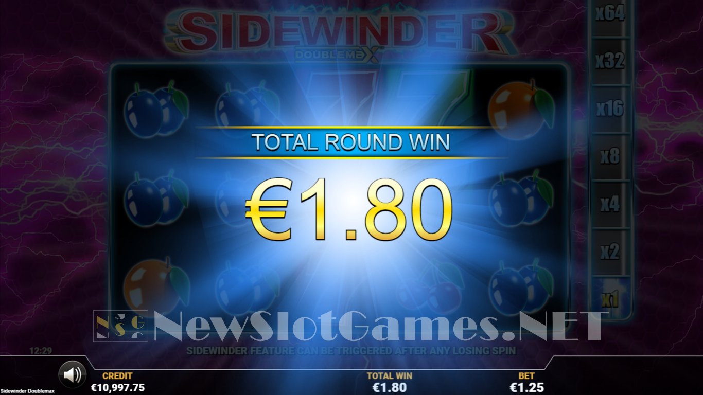 Sidewinder DoubleMax Slot Slot Image in Demo - pic. 9